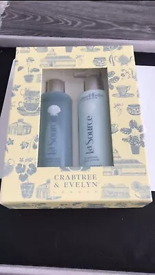 Crabtree And Evelyn La Source Body Wash  & Body Lotion Gift Set 250ml Original • £65.99