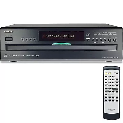 Onkyo DX-C390 6-Disc Carousel CD Changer CD Player Black • $219.95