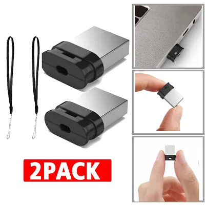 2X 32GB Mini USB Flash Drive Thumb U Disk Memory Stick 2.0 Pen For PC Laptop • $9.98