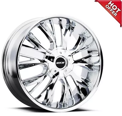 4ea 20  MKW Wheels M122 Chrome Rims(S42) • $1464