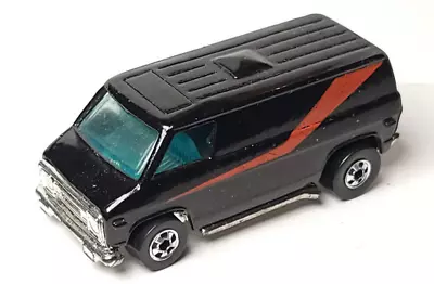 Hot Wheels Loose Super Van A-Team Black 1974 BW Malaysia • $21.12