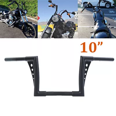 Rise Handlebar Ape Hangers Drag Bar 1-1/4  Motorcycle For Harley FLST FXST XL883 • $118