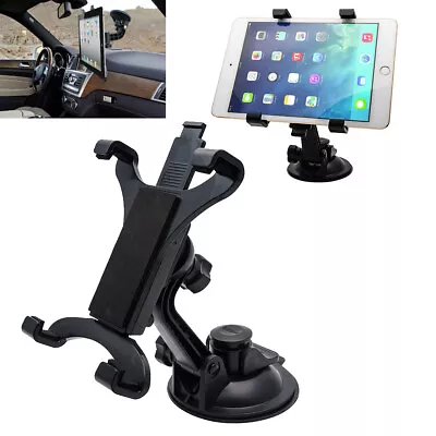 Universal In Car Suction Mount 360° Holder IPad Tablet 7 To 11 Large Suction Cup • £6.59