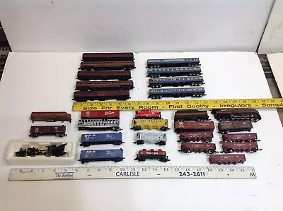 Lot  Of 27 N Scale Trains • $38.77