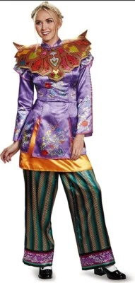 £39.99 • Buy Deluxe Disney Alice Through The Looking Glass Adult Womens Fancy Dress Costume M