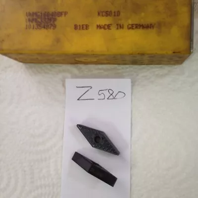 6 New Kennametal Vnmg 332fp Carbide Inserts Grade Kc5010. Factory Packed. {z580) • $49.95