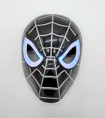 Venom Mask / Black Spiderman Mask With LED (Batteries Included) • $16.99