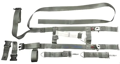 Military Parachute Harness Gear 1670-01-227-7992 Gray W/D Clips! New!  Air Item • $54.95