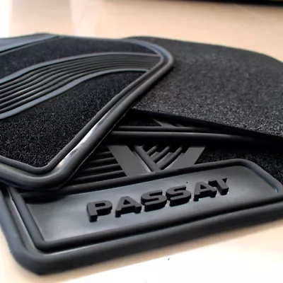 Floor Mats For Cars Set Of All Weather OEM VW PASSAT 2012-2022 Black Color • $89.99