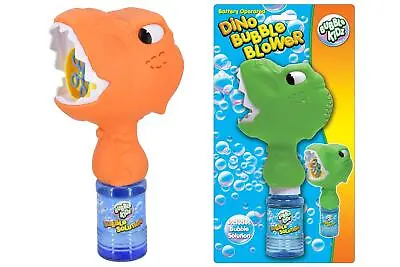 £9.45 • Buy Kids Dino Bubble Blower Machine Dinosaur Outdoor Summer Pool Party Battery Toy
