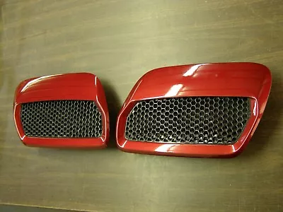 New Take-off OEM Ford 2018 2019 Mustang Hood Heat Extractors Ruby Red Nos • $69