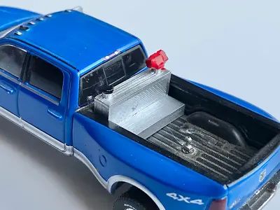 1/64 Scale 3D Printed L Shape Transfer Tanks Fuel Cells For Model Trucks Pk Of 3 • $5.50