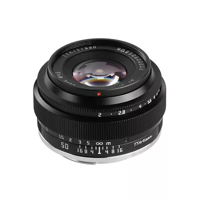 TTArtisans 50mm F2 APS-C Lens For Micro Four Thirds Camera GH4 GH3 OMD EM1 • $69