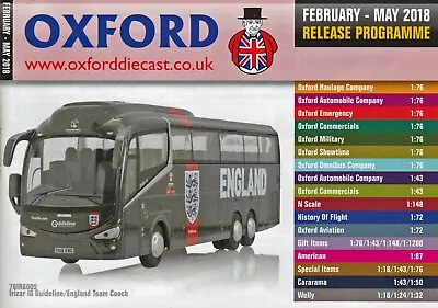 £1.99 • Buy Oxford Diecast February - May 2018 Catalogue