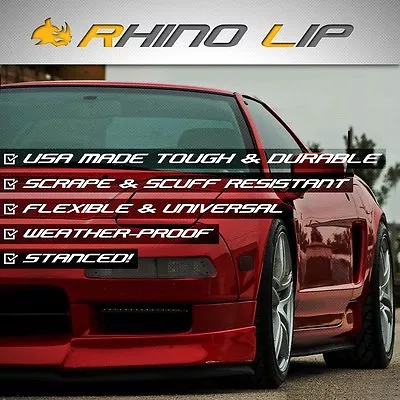 Universal Ground Effects Lowering Front Chin Lip Splitter Super Fast Exotic Cars • $45