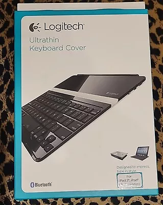 Ultrathin Keyboard Cover Bluetooth For IPad 2 3rd Generation Logitech  • £9.99