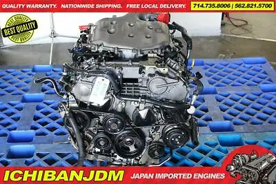 Jdm Nissan 350z & Infiniti G35 Motor Fits: 03-06 Vq35 3.5l V6 Engine Only - Jdm • $1695