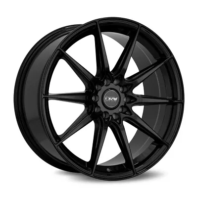 DYNAMIC RACING DRW D19 18X8 5X105/5X114.3 Offset 38 Gloss Black (Quantity Of 1) • $161