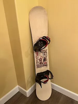 K2 Snowboard With Division23 Bindings For Sale (used) 158cm • $100