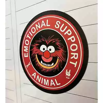 Emotional Support Animal | Magnet | Muppets | Support Animal | Vinyl Magnet | • $4.20