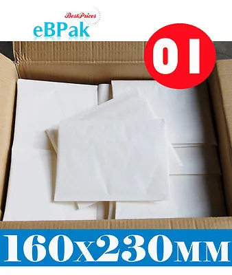 200x Bubble Envelope 01 Plain Blank 160 X 230mm A5 C5 01 Padded Bag Mailer • $42.95