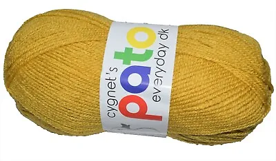 £1.59 • Buy Cygnet Pato DK Knitting Wool / Yarn Double Knitting Knit 100g Ball - 34 Shades