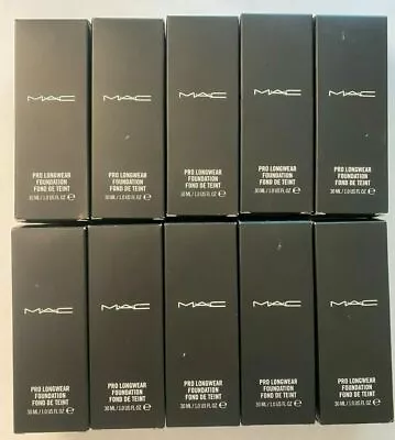 MAC Pro Longwear  Foundation 30ml / 1.0oz Full Size ~ Pick Your Shade ~  Boxed • $49.99