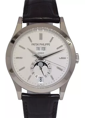 Patek Philippe 5396 18k White Gold Annual Calendar Watch Box/Papers 5396G • $47495