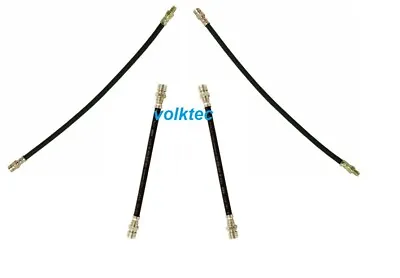 (Set X4) VW Volkswagen Beetle Bug 1950-1964 Front & Rear Brake Hydraulic Hose   • $40