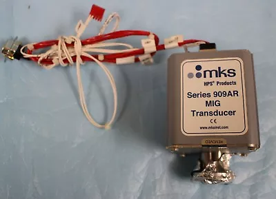 $189.99 • Buy MKS HPS 909AR Analog MIG Transducer Hi Vacuum Gauge 909AR-42-0004