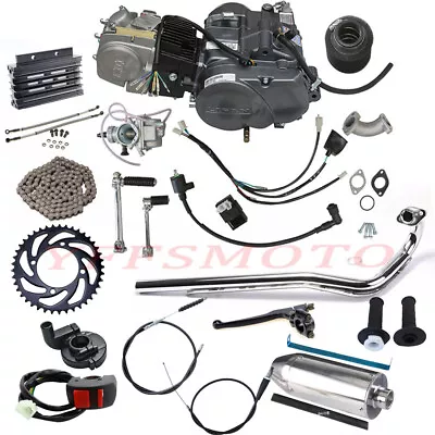 Lifan 140cc Engine Motor Kit 4-Gear For Honda CT70 CL70 CT110 CRF50F 125cc 150cc • $845.11