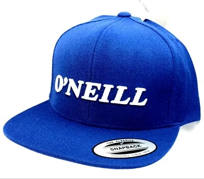 $29.99 • Buy New W Tags MEN'S BLUE O’NEILL CLASSIC SURF HAT Embroidered Adjustable Snapback