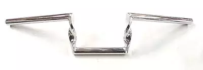 1  Z BARS Twisted Motorcycle Handlebars Chrome Triumph Honda Chopper Bobber 6  • $129.99