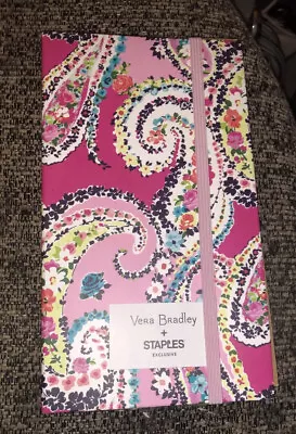 Vera Bradley Wildflower Paisley Fuchsia Market Coupon Organizer Holder Storage • $15.50