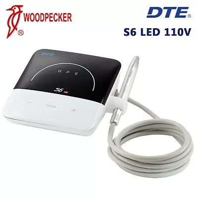 Orginal Woodpecker Dental DTE S6 LED Ultrasonic Scaler Handpiece HD-8L 7 Tips US • $249.99