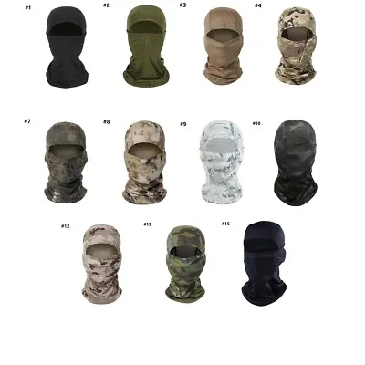 $5.79 • Buy Tactical Training Cycling Hunting Military Camouflage Neck Gaiter Headwear Face 