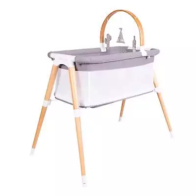 Bebecare Breathability Infant Zuri Bassinet Nursery Bed With Mattress - Natural • $161