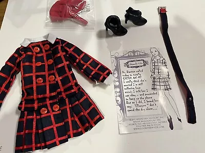 Tonner Ellowyne Wilde Doll Check On Me Outfit Only Dress Cap Boots No Tights New • $85