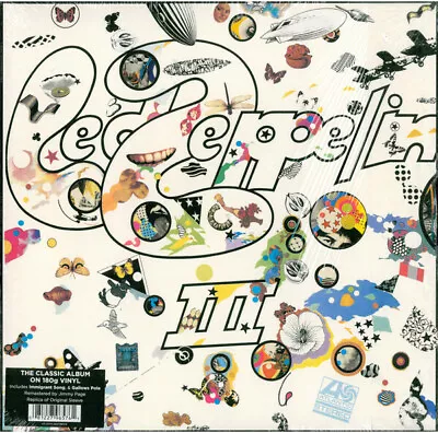 Led Zeppelin Led Zeppelin III ( 3 ) Remastered 180gm Vinyl LP Gatefold NEW/SEALE • $49.99