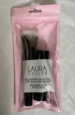 Laura Geller Blending Beauties 2 PC Face Brush Set. Brand New. • £20