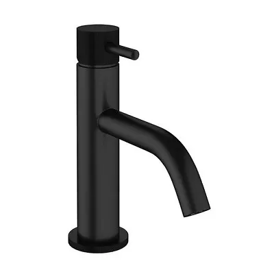 Crosswater MPRO Basin Mixer Tap Knurled Handle Matt Black PRO110DNM_K - SALE • £139
