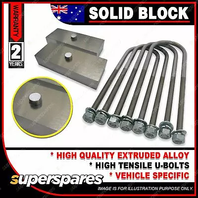 3  75mm Solid Lowering Block Kit For Ford Falcon EA EB ED EF EL XG XH 1988-1999 • $135