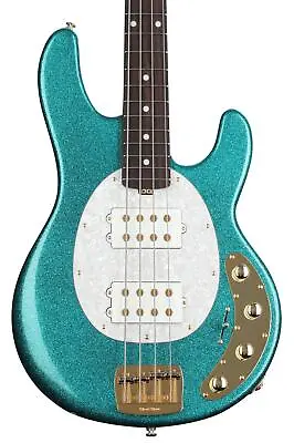 Ernie Ball Music Man StingRay Special 4 HH Bass Guitar - Ocean Sparkle With • $2899