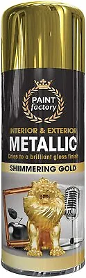 £7.89 • Buy All-purpose Aerosol Spray Paint Matt Gloss Metal Wood Plastic 200 250 300& 400ml