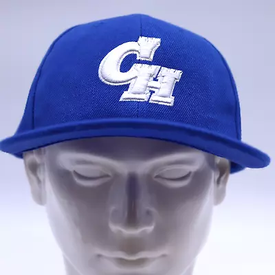 CH Logo Hat Cap Baseball Blue White Authentic 20% Wool • $26.64