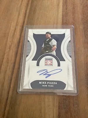 2023 Panini National Treasures Mike Piazza Hall Of Fame Auto 9/10 Mets • $100