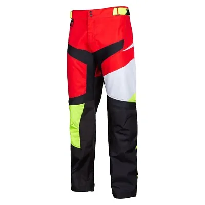 KLIM Sample Race Spec Snowmobile Pants - Men's Large - High Risk Red/Hi-Vis • $95.99