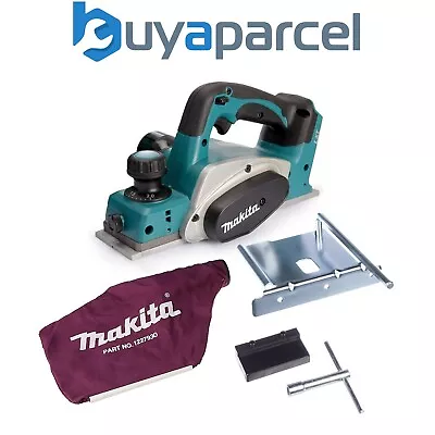 Makita DKP180Z 18v Planer LXT Lithium Ion Cordless Bare Tool - Includes Dust Bag • £170.99