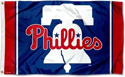 Philadelphia Phillies Flag Large 3x5 Banner Logo Baseball MLB  FREE SHIPPING • $12.99