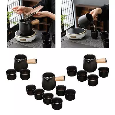 Ceramic Teapot Blooming And Loose Tea Leaf Kettle Japanese Tea Maker With Tea • £21.06